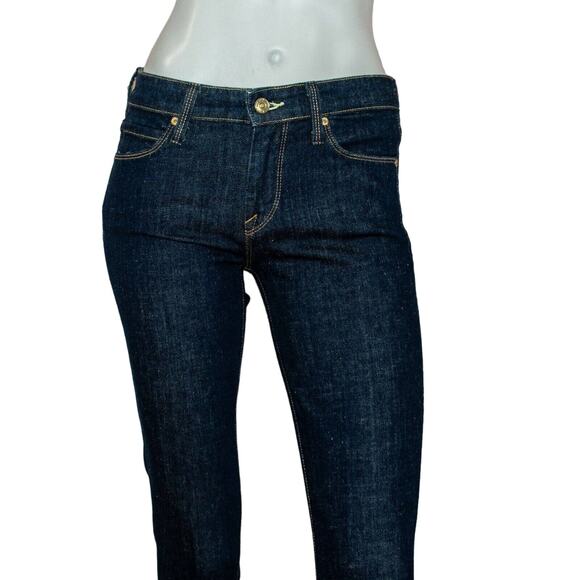 VINCE Women's Skinny Raw Denim Jeans Indigo Dye Size 26 NWT $185 - Picture 9 of 11